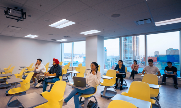 Students in a Classroom