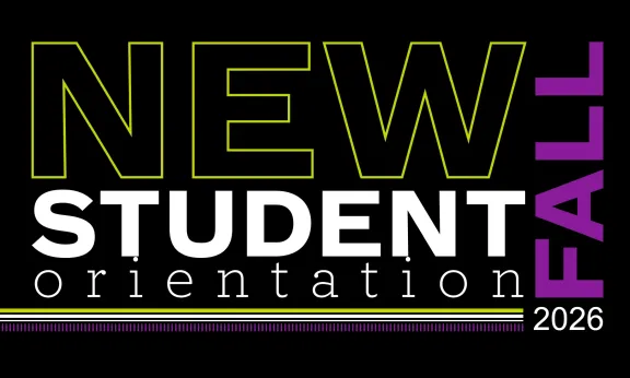 New student orientation Fall 2026