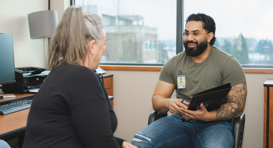follow up visit at community mental health office