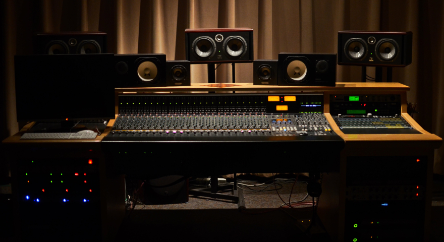 Studio B Control Room.