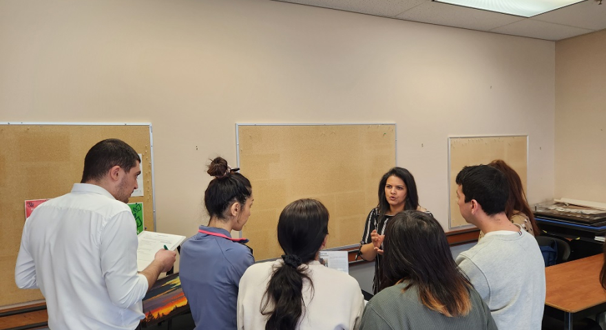 Douglas College self-employment event discussion