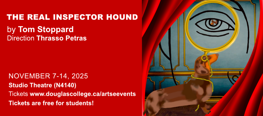 Poster for The Real Inspector Hound play