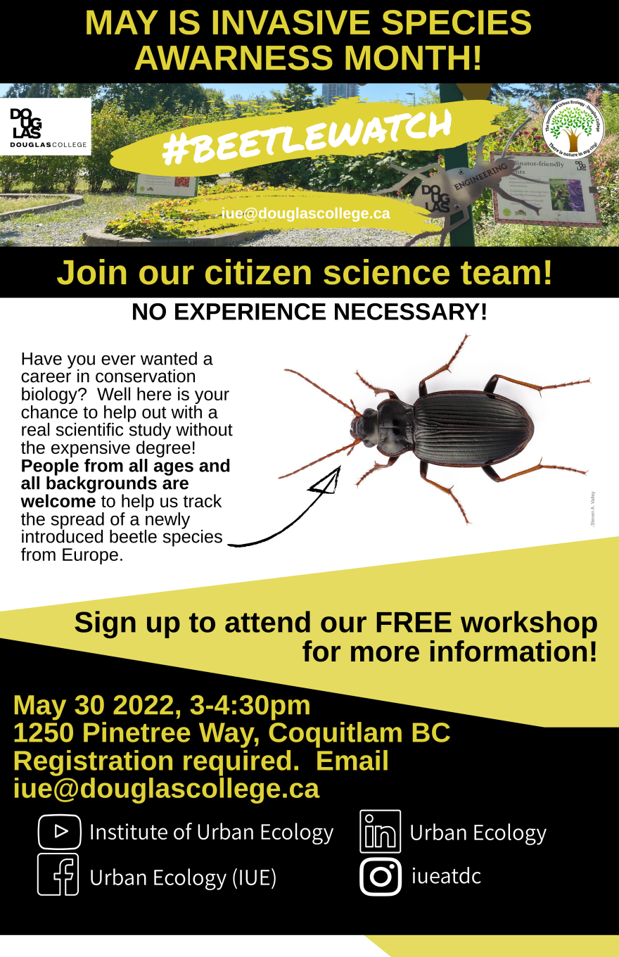 May 30, 2022 Invasive beetle workshop