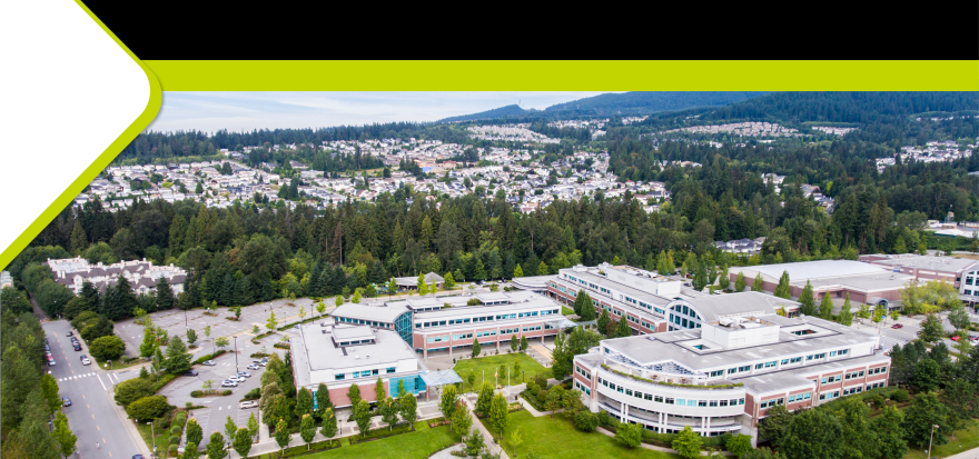 Aerial view of Douglas College