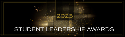 2023 Student Leadership Awards logo
