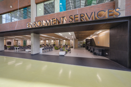 Enrolment Services after renovation