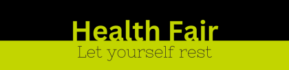 Health Fair Banner