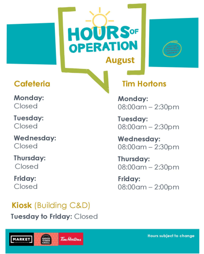 Hours of Operation