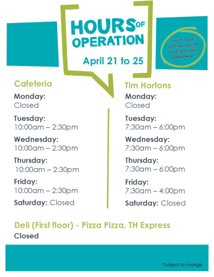 Hours of Operation