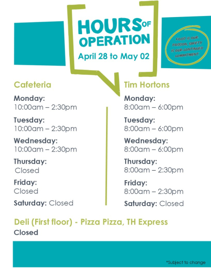 Hours of Operation