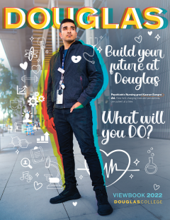 Douglas College Viewbook Cover 2022