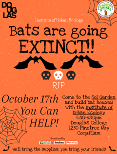 Bats Are Going Extinct Poster