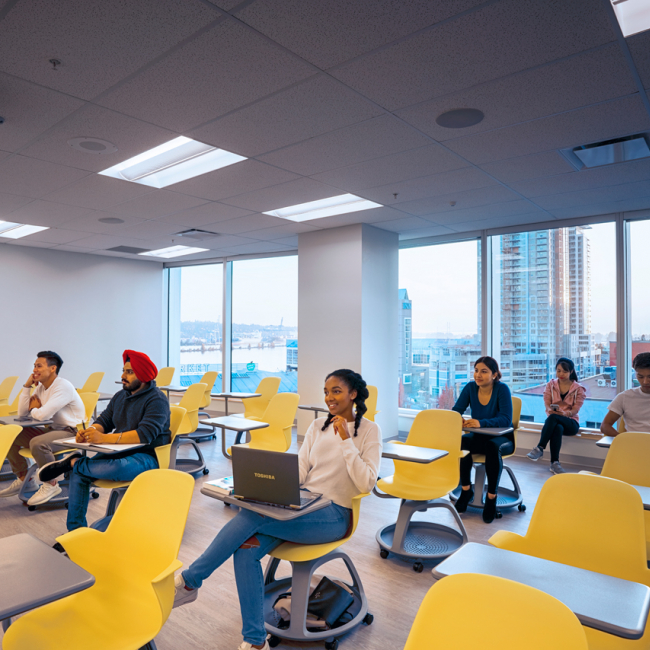 Students in a Classroom