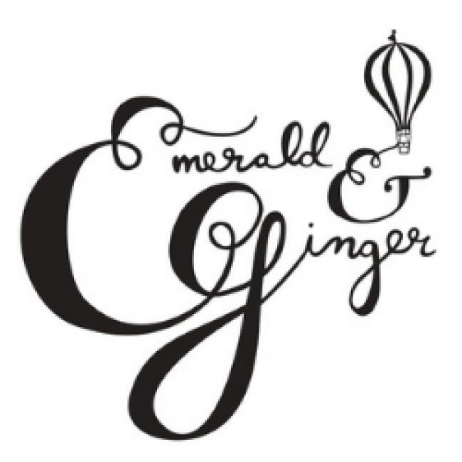 Emerald and Ginger logo for alumni marketplace 2020