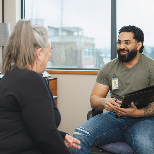 follow up visit at community mental health office